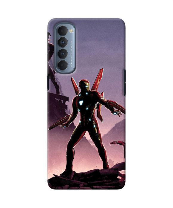 Ironman On Planet Oppo Reno4 Pro Back Cover