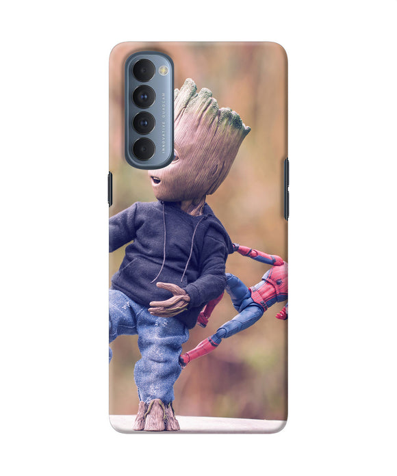 Groot Fashion Oppo Reno4 Pro Back Cover