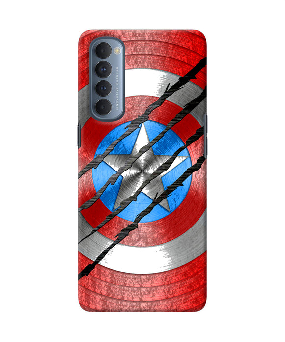 Scratch On Shield Oppo Reno4 Pro Back Cover