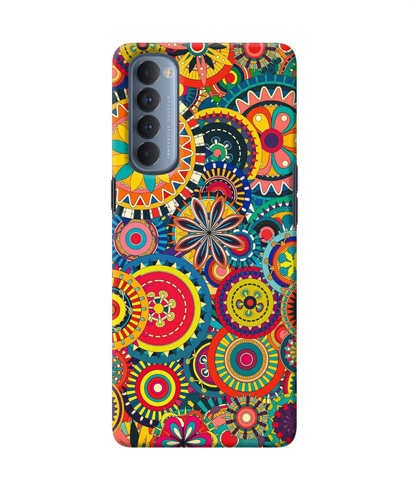 Colorful Circle Pattern Oppo Reno4 Pro Back Cover