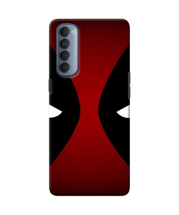 Deadpool Eyes Oppo Reno4 Pro Back Cover