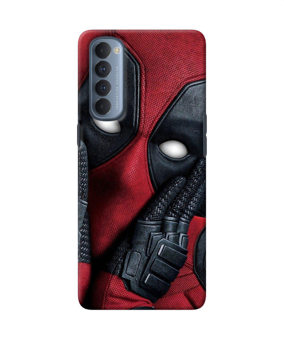 Thinking Deadpool Oppo Reno4 Pro Back Cover