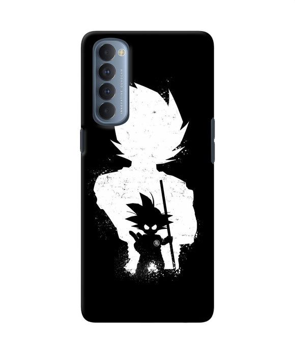 Goku Night Little Character Oppo Reno4 Pro Back Cover