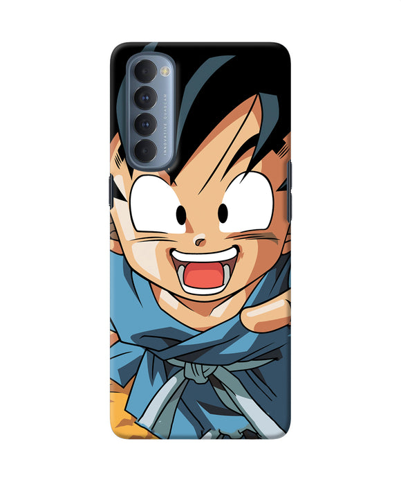 Goku Z Character Oppo Reno4 Pro Back Cover