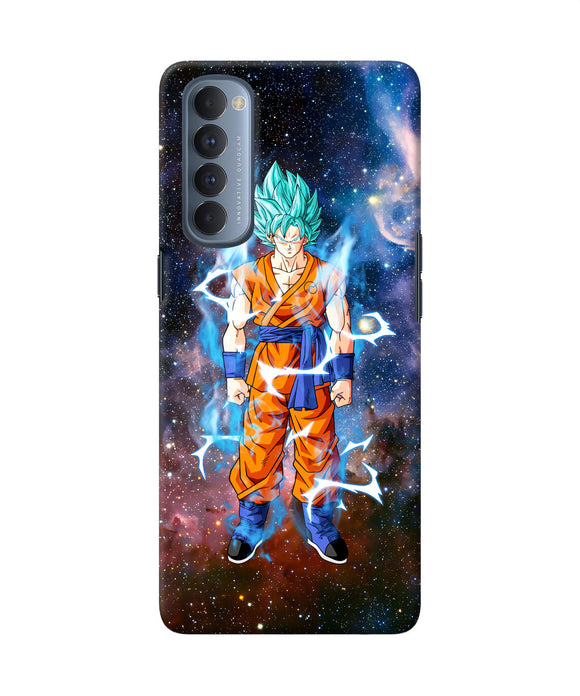 Vegeta Goku Galaxy Oppo Reno4 Pro Back Cover