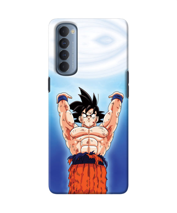 Goku Super Saiyan Power Oppo Reno4 Pro Back Cover
