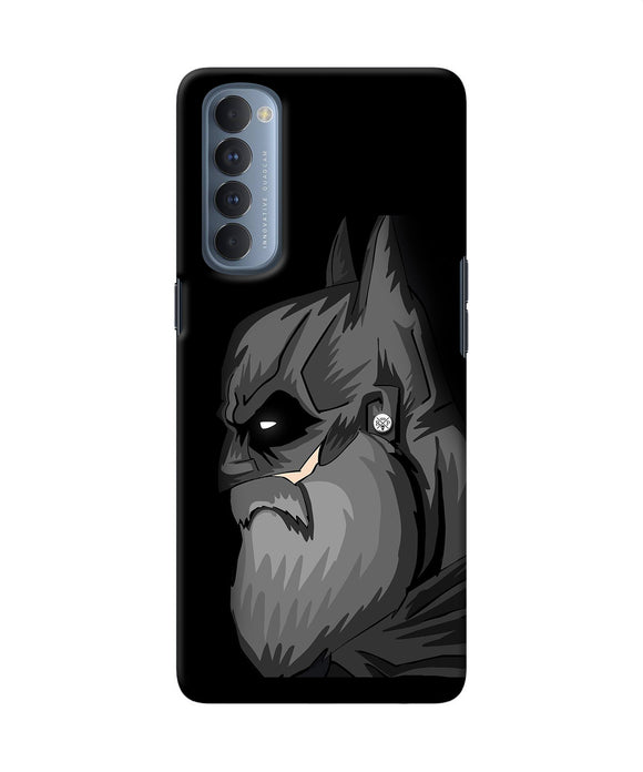 Batman With Beard Oppo Reno4 Pro Back Cover