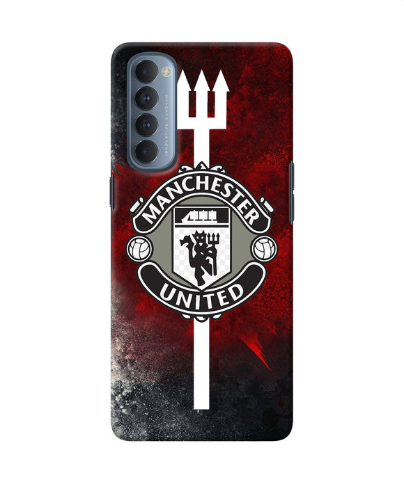 Manchester United Oppo Reno4 Pro Back Cover