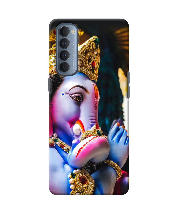 Lord Ganesh Statue Oppo Reno4 Pro Back Cover