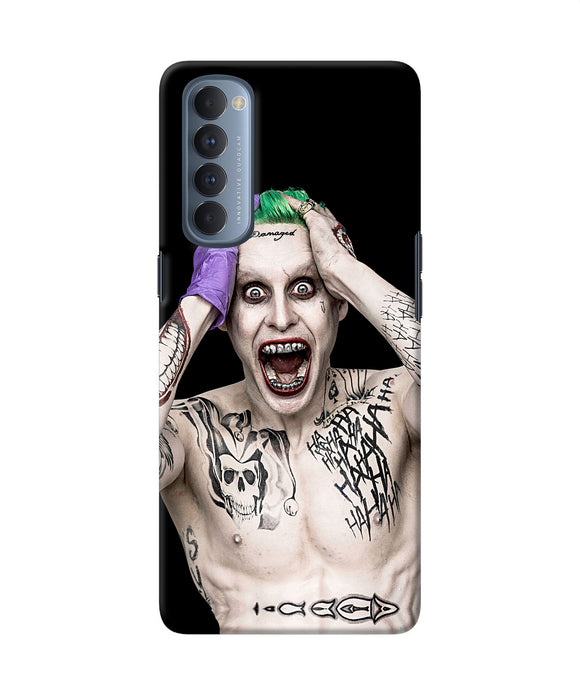 Tatoos Joker Oppo Reno4 Pro Back Cover