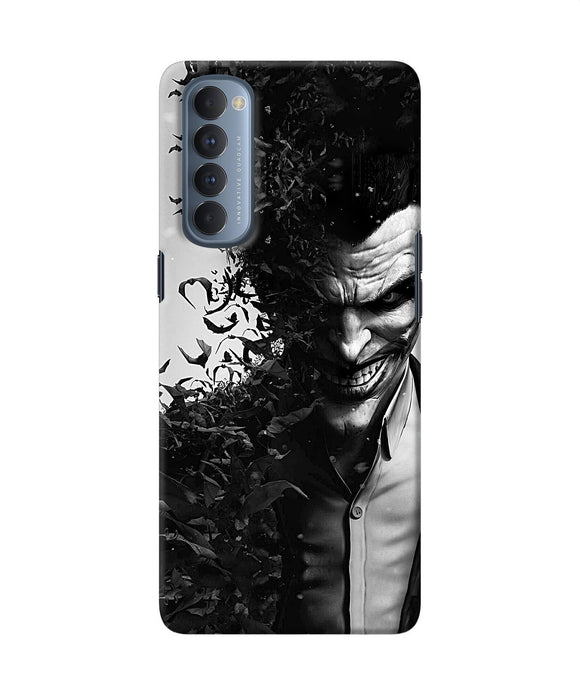 Joker Dark Knight Smile Oppo Reno4 Pro Back Cover