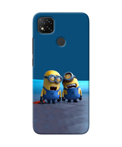 Minion Laughing Redmi 9 Back Cover