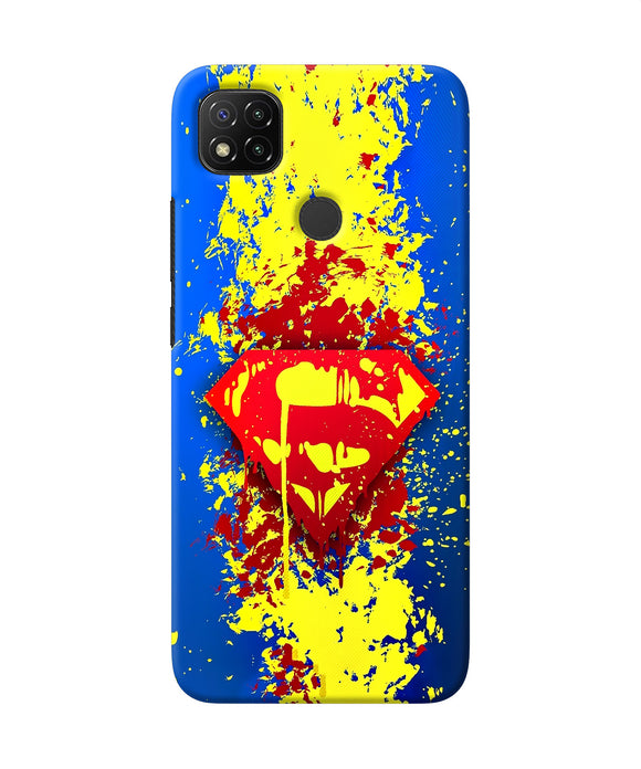 Superman Logo Redmi 9 Back Cover