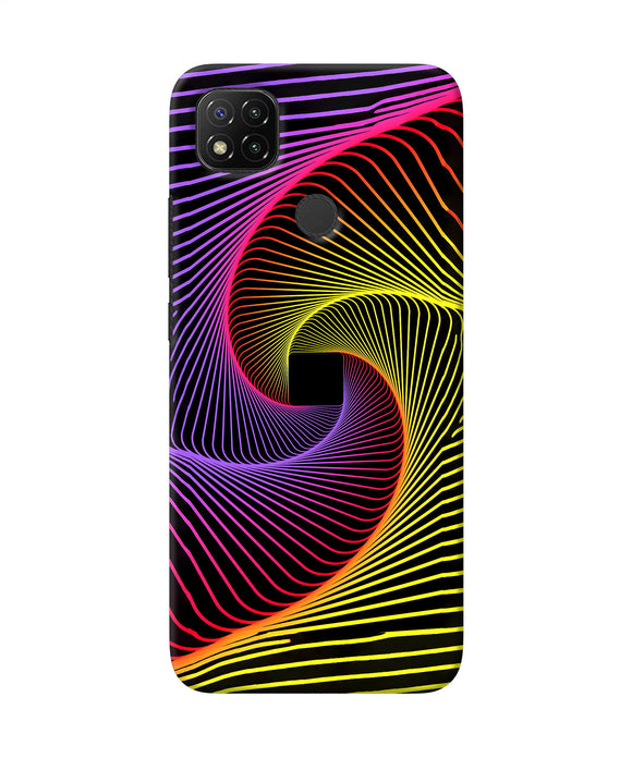 Colorful Strings Redmi 9 Back Cover