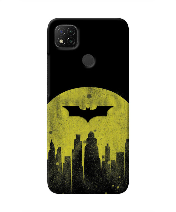 Batman Sunset Redmi 9 Real 4D Back Cover