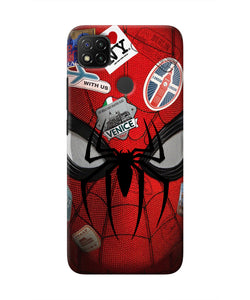 Spiderman Far from Home Redmi 9 Real 4D Back Cover