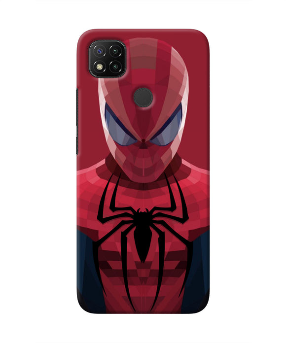 Spiderman Art Redmi 9 Real 4D Back Cover