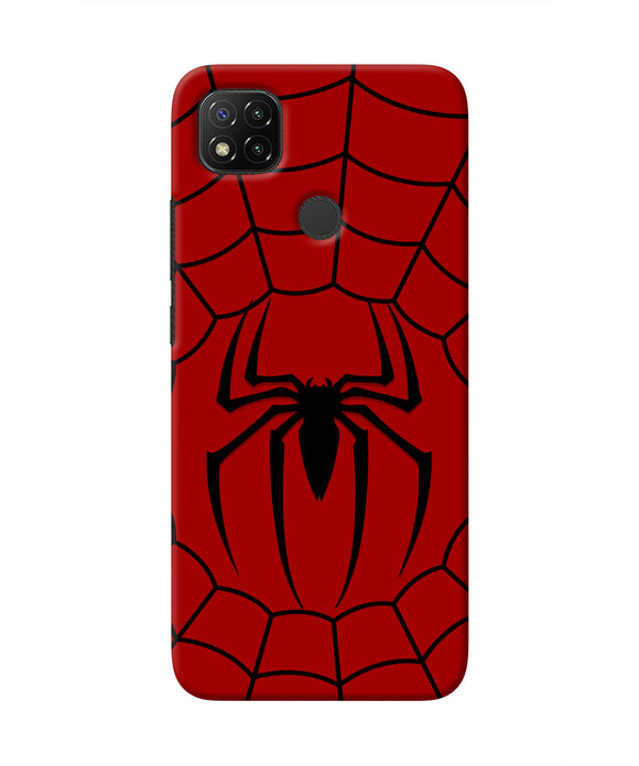 Spiderman Web Redmi 9 Real 4D Back Cover