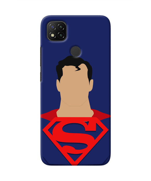 Superman Cape Redmi 9 Real 4D Back Cover