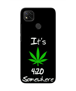 Weed Quote Redmi 9 Real 4D Back Cover