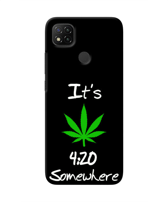 Weed Quote Redmi 9 Real 4D Back Cover