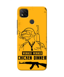 PUBG Chicken Dinner Redmi 9 Real 4D Back Cover