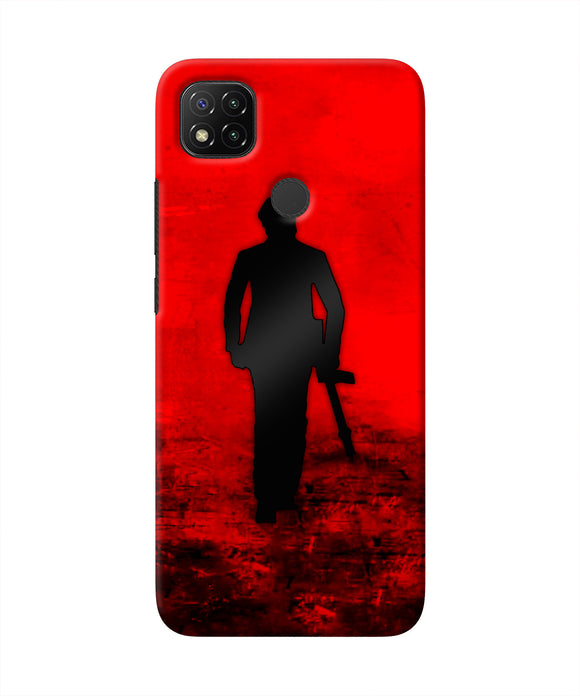 Rocky Bhai with Gun Redmi 9 Real 4D Back Cover