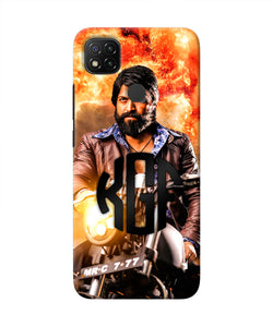 Rocky Bhai on Bike Redmi 9 Real 4D Back Cover