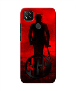 Rocky Bhai K G F Chapter 2 Logo Redmi 9 Real 4D Back Cover