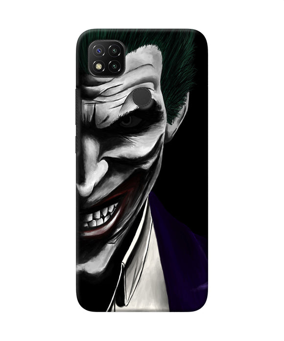 The Joker Black Redmi 9 Back Cover