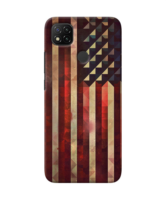 Vintage Us Flag Redmi 9 Back Cover