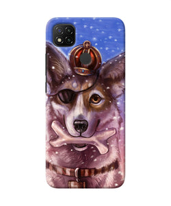 Pirate Wolf Redmi 9 Back Cover