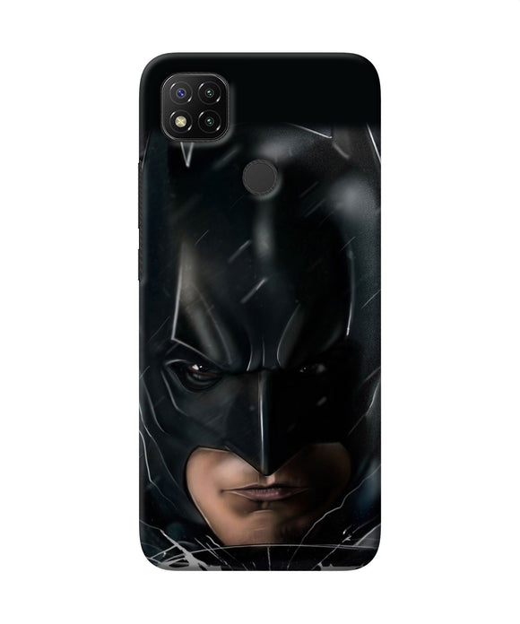 Batman Black Mask Redmi 9 Back Cover