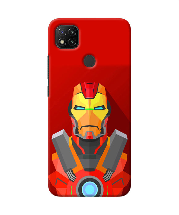 Ironman Print Redmi 9 Back Cover