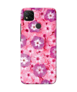 Natural Pink Flower Redmi 9 Back Cover