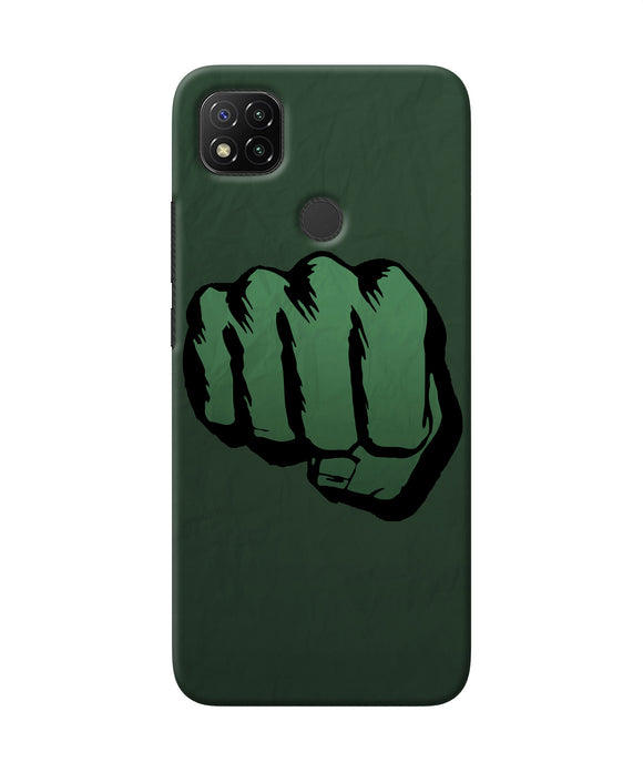 Hulk Smash Logo Redmi 9 Back Cover