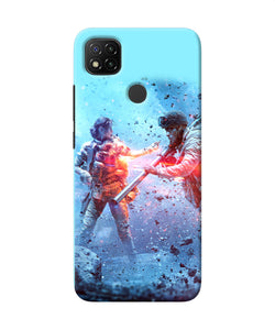 Pubg Water Fight Redmi 9 Back Cover