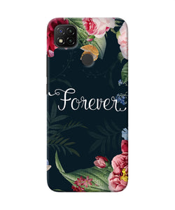 Forever Flower Redmi 9 Back Cover