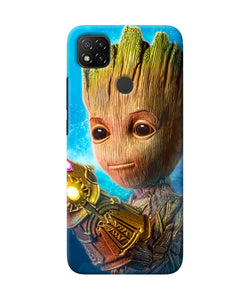 Groot Vs Thanos Redmi 9 Back Cover