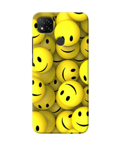 Smiley Balls Redmi 9 Back Cover