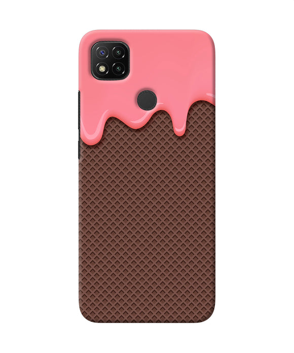 Waffle Cream Biscuit Redmi 9 Back Cover