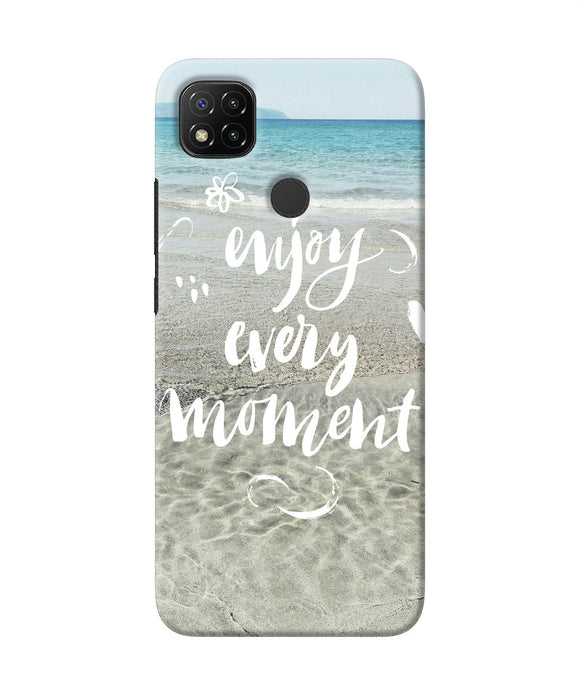 Enjoy Every Moment Sea Redmi 9 Back Cover