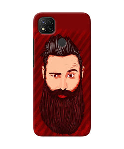 Beardo Character Redmi 9 Back Cover