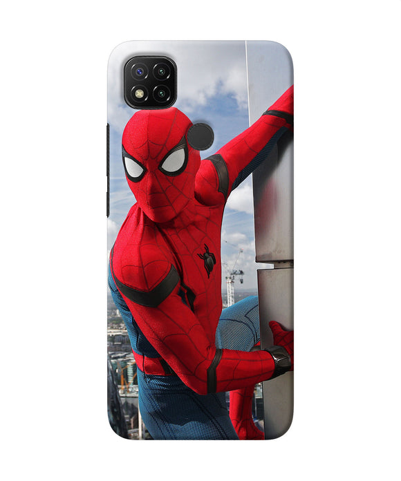 Spiderman On The Wall Redmi 9 Back Cover