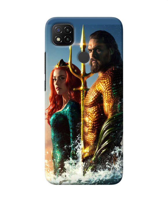 Aquaman Couple Redmi 9 Back Cover