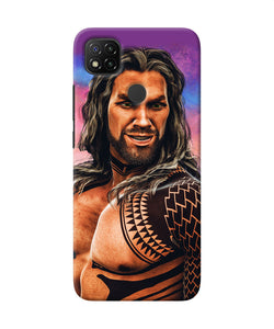 Aquaman Sketch Redmi 9 Back Cover