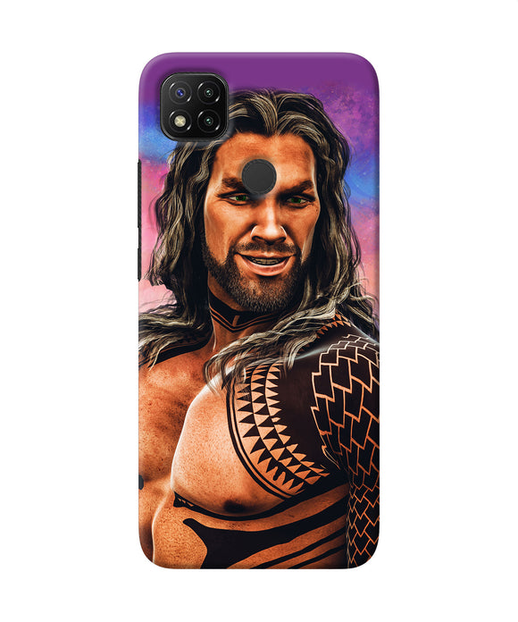 Aquaman Sketch Redmi 9 Back Cover