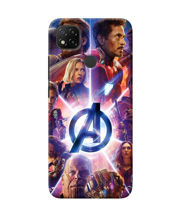 Avengers Poster Redmi 9 Back Cover