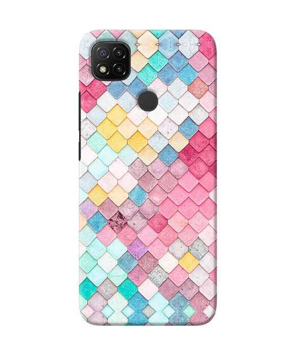 Colorful Fish Skin Redmi 9 Back Cover