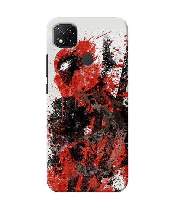 Deadpool Rugh Sketch Redmi 9 Back Cover